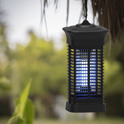 Steel Grid Insect Trap with Ultraviolet Bug Zapper