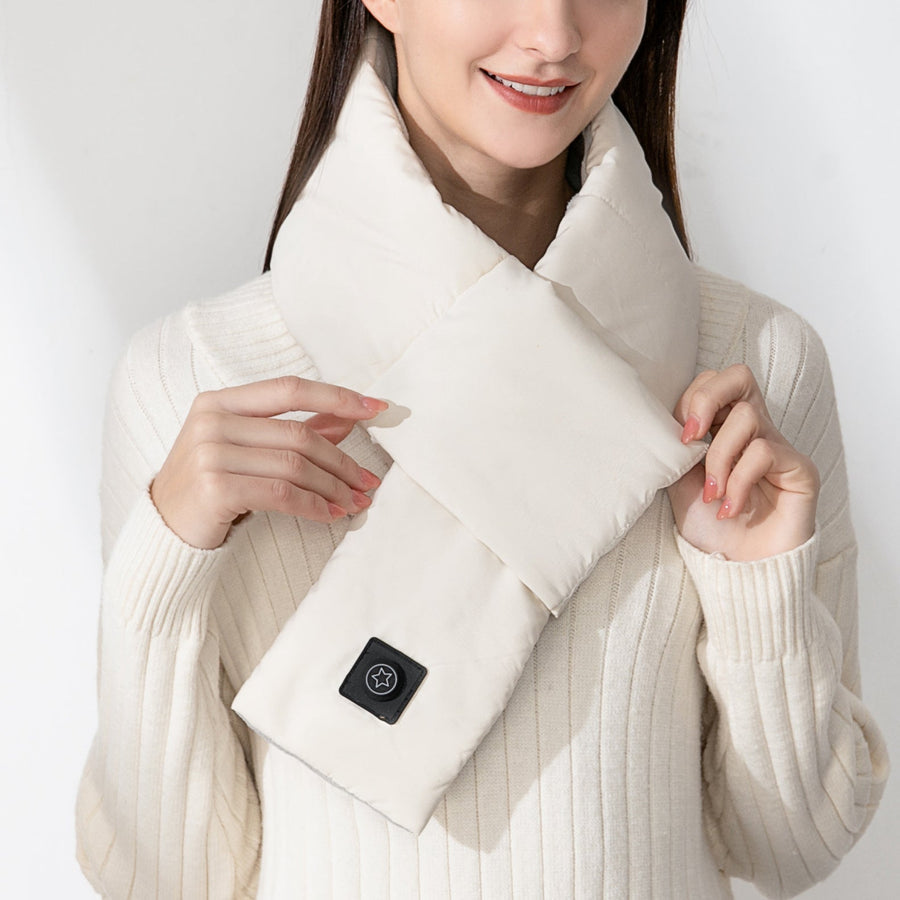 USB Rechargeable Heated Scarf for Instant Comfort