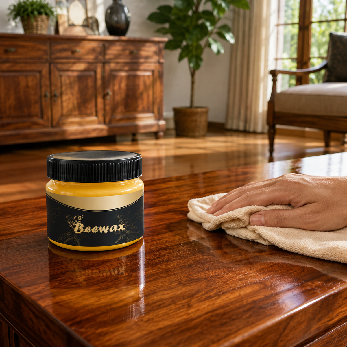 Solid Timber Polish for Wood Furniture, Doors, and Flooring – Indoor Use