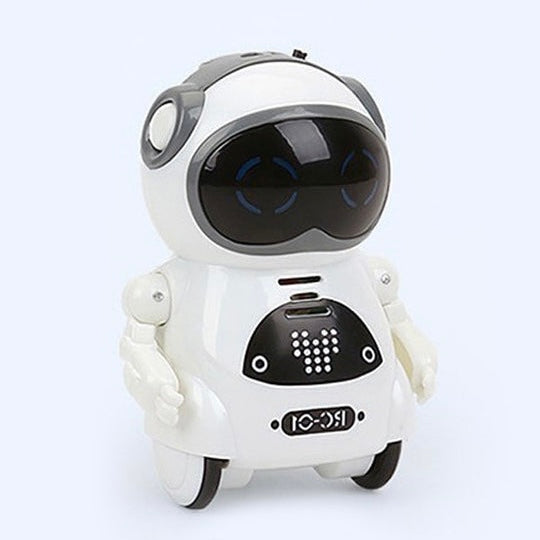 Mini Interactive Robot Companion with Dance and Light Features