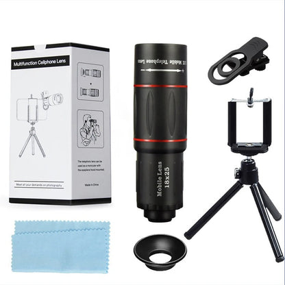 18X Zoom Smartphone Lens with Sturdy Aluminum Frame