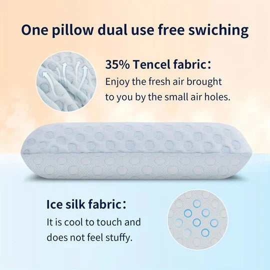 ChillComfort Memory Foam Pillow for Refreshing Sleep