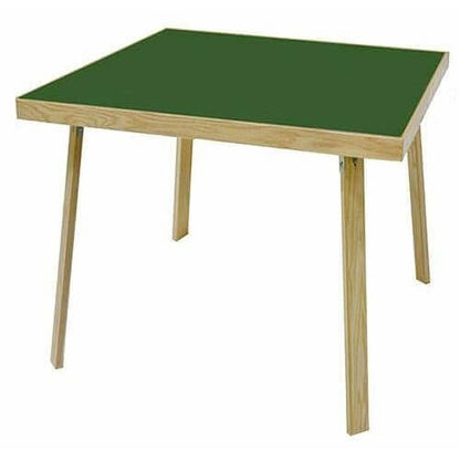 Premium Oak Folding Game Table for Card Nights
