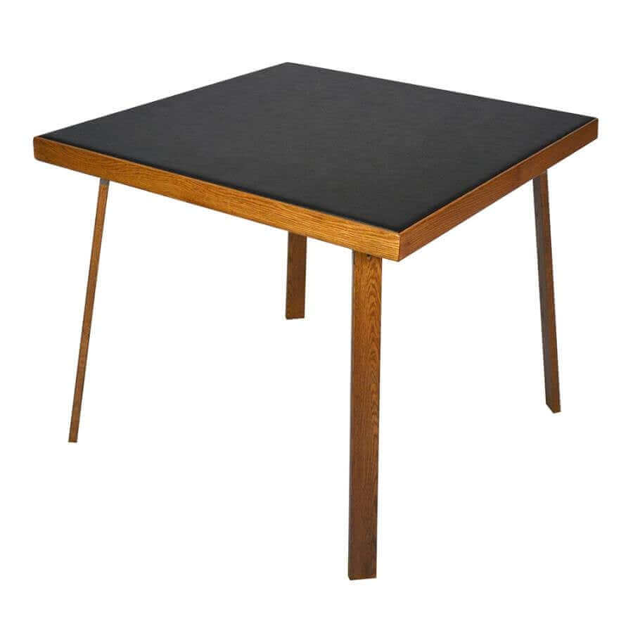 Premium Oak Folding Game Table for Card Nights