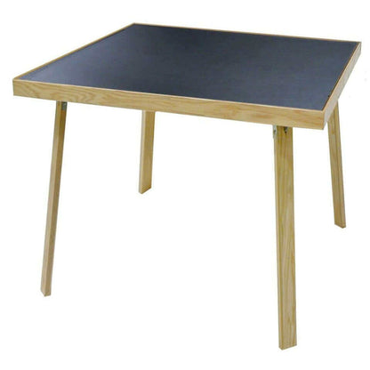 Premium Oak Folding Game Table for Card Nights