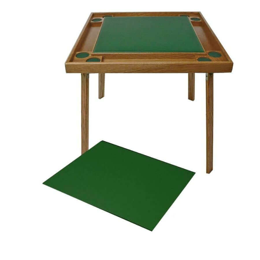 Multi-Functional Game and Card Table in Oak Finish
