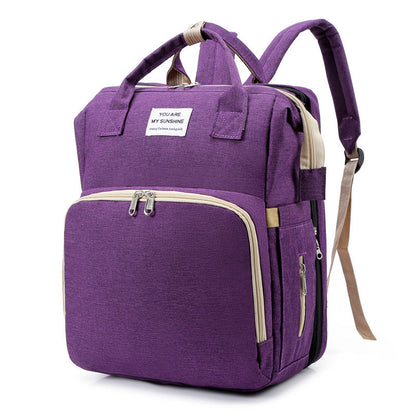 Backpack for Diapers with Multiple Functions