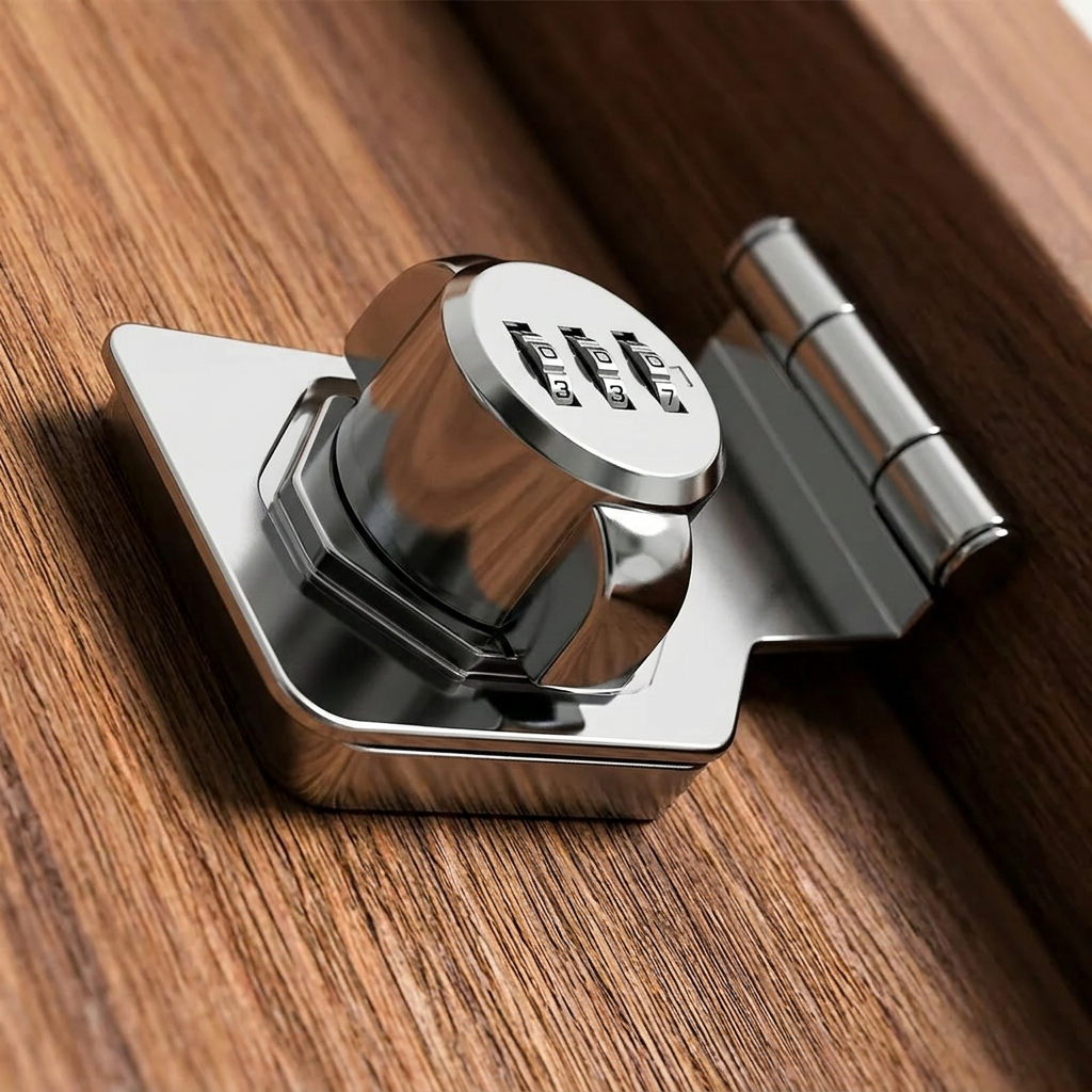 Customizable Numeric Code Mechanical Door Lock