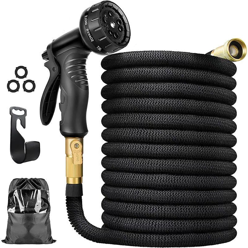Flexible Water Hose with 8 Adjustable Spray Settings