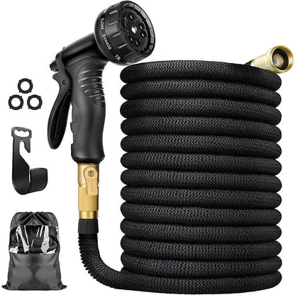 Flexible Water Hose with 8 Adjustable Spray Settings