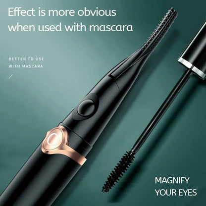 QuickCurl Pro: Rechargeable Heated Eyelash Curler with 3 Settings