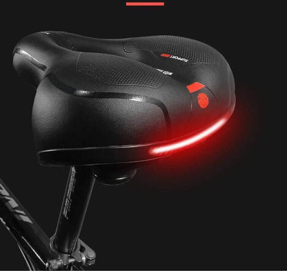 Comfort Gel Bicycle Seat with Ergonomic Support and Safety Reflector
