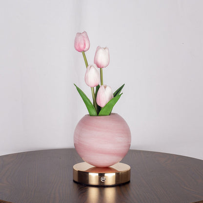 Tulip-Shaped LED Table Light