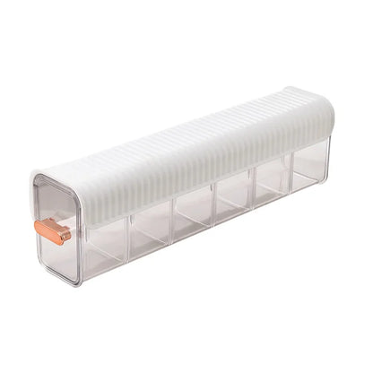 Adhesive Wall-Mounted Lingerie Storage Box with Clear Dustproof Window