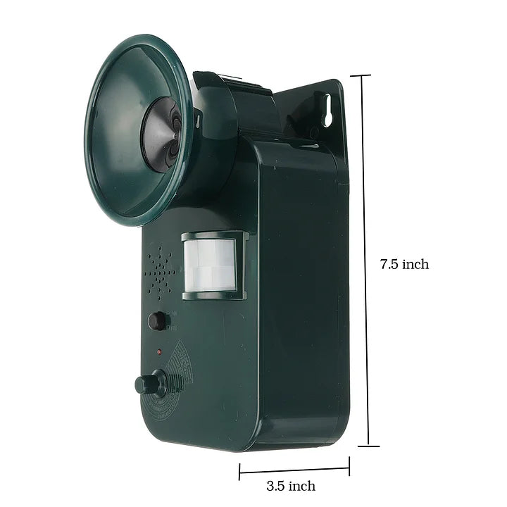 Smart Ultrasonic Animal Deterrent with Motion Activation