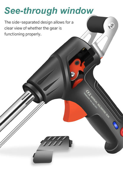 Versatile Welding and Cutting Tool with Quick Heat-Up and Comfort Grip