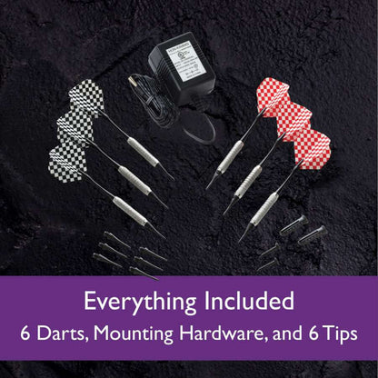 Precision Play Electronic Dartboard with 13.5" Target Area