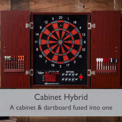 Ultimate Smart Dartboard with Integrated Cabinet Design