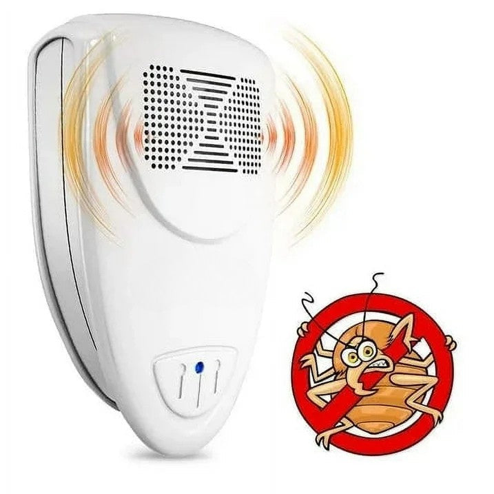 Chemical-Free Ultrasonic Pest Repellent with 215 Sq Ft Range