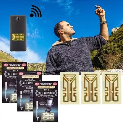 Gold Adhesive Signal Boosters for Enhanced Wireless Connectivity