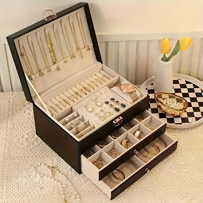 Jewelry Organizer with Drawers – Contemporary Design