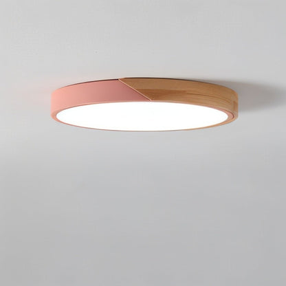 Adjustable Brightness LED Ceiling Fixture in Contemporary Style