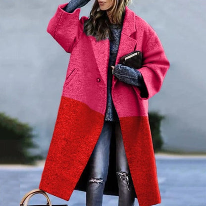 Long Trench Coat for Women – Winter Outerwear