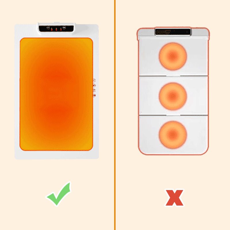 Versatile Silicone Heating Tray with 17 Adjustable Temperatures