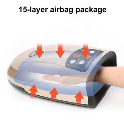 Soothing Hand Therapy Device with Heat and Air Compression