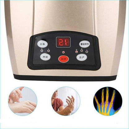 Soothing Hand Therapy Device with Heat and Air Compression