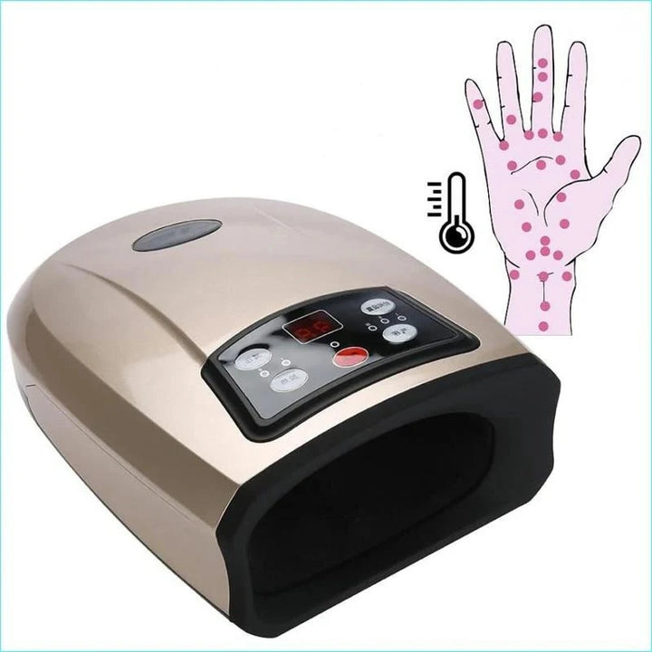 Soothing Hand Therapy Device with Heat and Air Compression