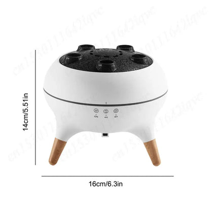 AquaGlow Mist Diffuser with Remote and Color-Changing LED, 250ml
