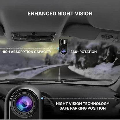 Ultra-Clear Vehicle Camera with 24/7 Monitoring