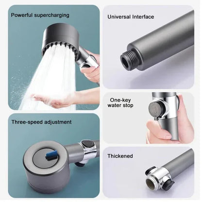 Revitalizing Showerhead for an Invigorating Rinse