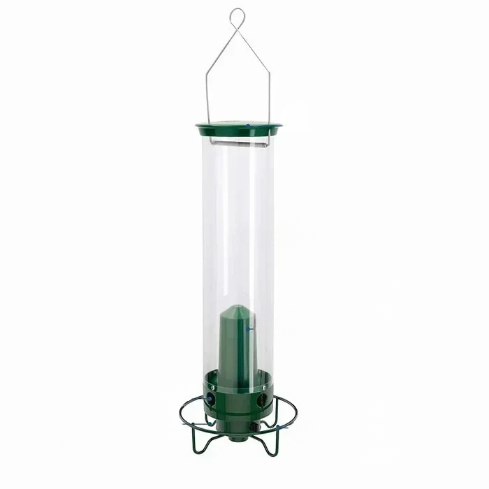 Bird Haven Feeder with Rotating Perch and 5 lb Seed Capacity