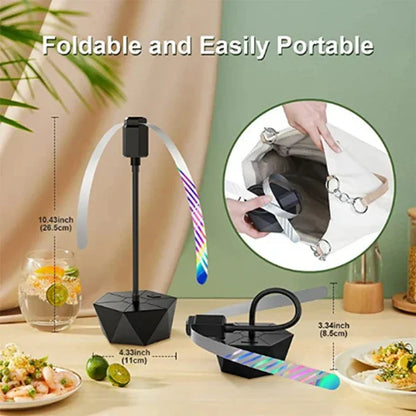 Portable Insect-Repelling Fan for Outdoor Enjoyment