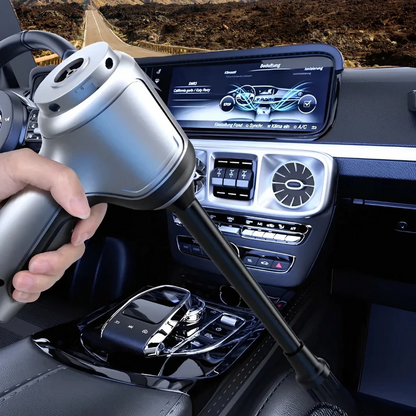 Portable Cordless Car Vacuum with Advanced Suction and 6 Tools