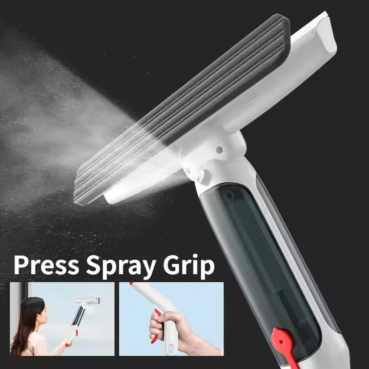 Extendable Window Cleaner with Dual Action Head and 51-Inch Reach