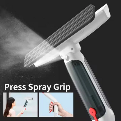 Extendable Window Cleaner with Dual Action Head and 51-Inch Reach