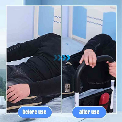 Stable Bedside Support Handle with Comfortable Grip