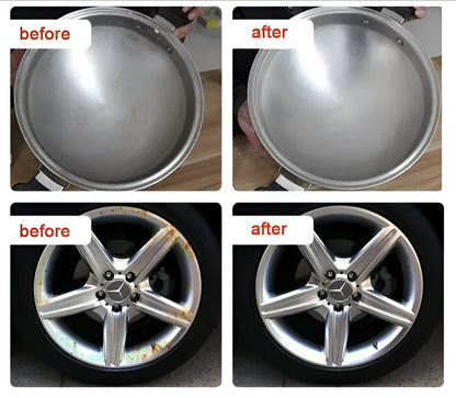 Metal Polish and Scratch Remover for Uncoated Surfaces