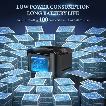 Professional 360° Card Shuffler and Dealer for Game Nights