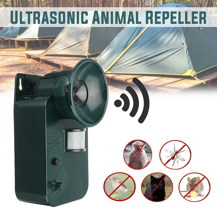 Eco-Friendly Animal Deterrent with Smart Motion Detection
