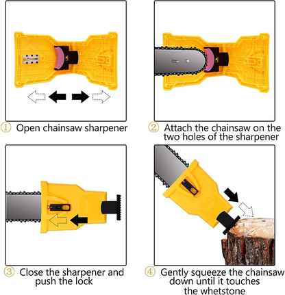 QuickSharp Chainsaw Sharpener for 14-20 Inch Bars