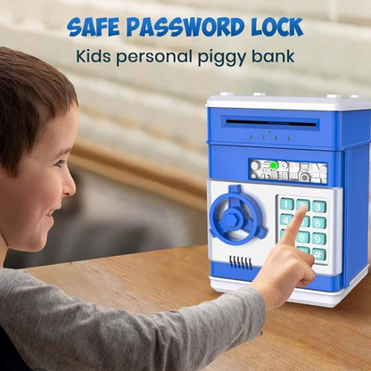 Smart Savings Vault for Kids with Auto Bill Ingestion and Dual Security