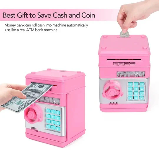 Smart Savings Vault for Kids with Auto Bill Ingestion and Dual Security