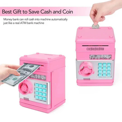Smart Savings Vault for Kids with Auto Bill Ingestion and Dual Security