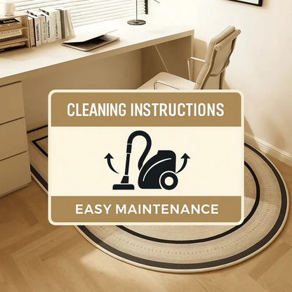 Durable Chair Mat for Smooth Movement on Hard Surfaces, 35x24 in