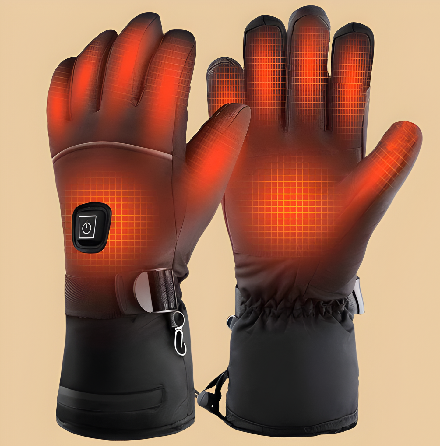 ThermoGlove Pro: USB-Powered Heated Gloves with 3 Settings