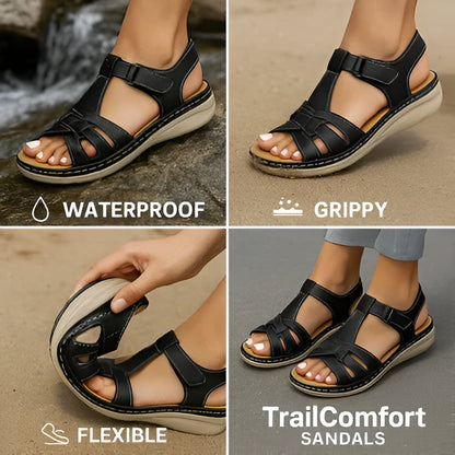 Comfort-Enhanced Sandals for Women with Adjustable Straps